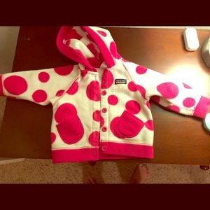 12 month baby girl Patagonia fleece